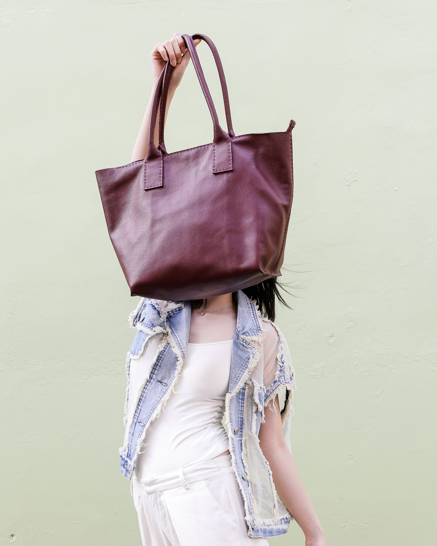 H-Tote Burgundy