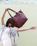 H-Tote Burgundy