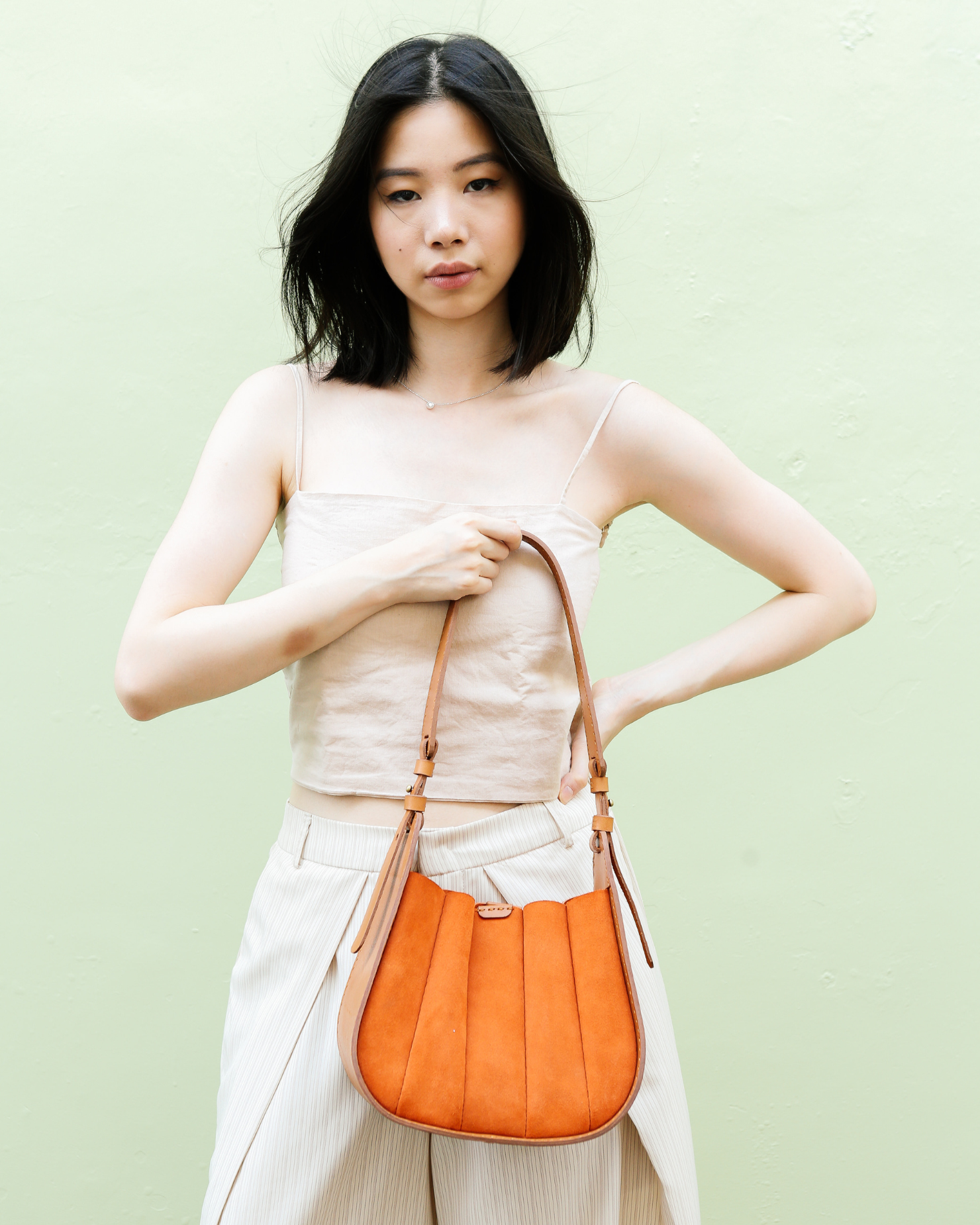 Pumpkin Midi Tan/Orange