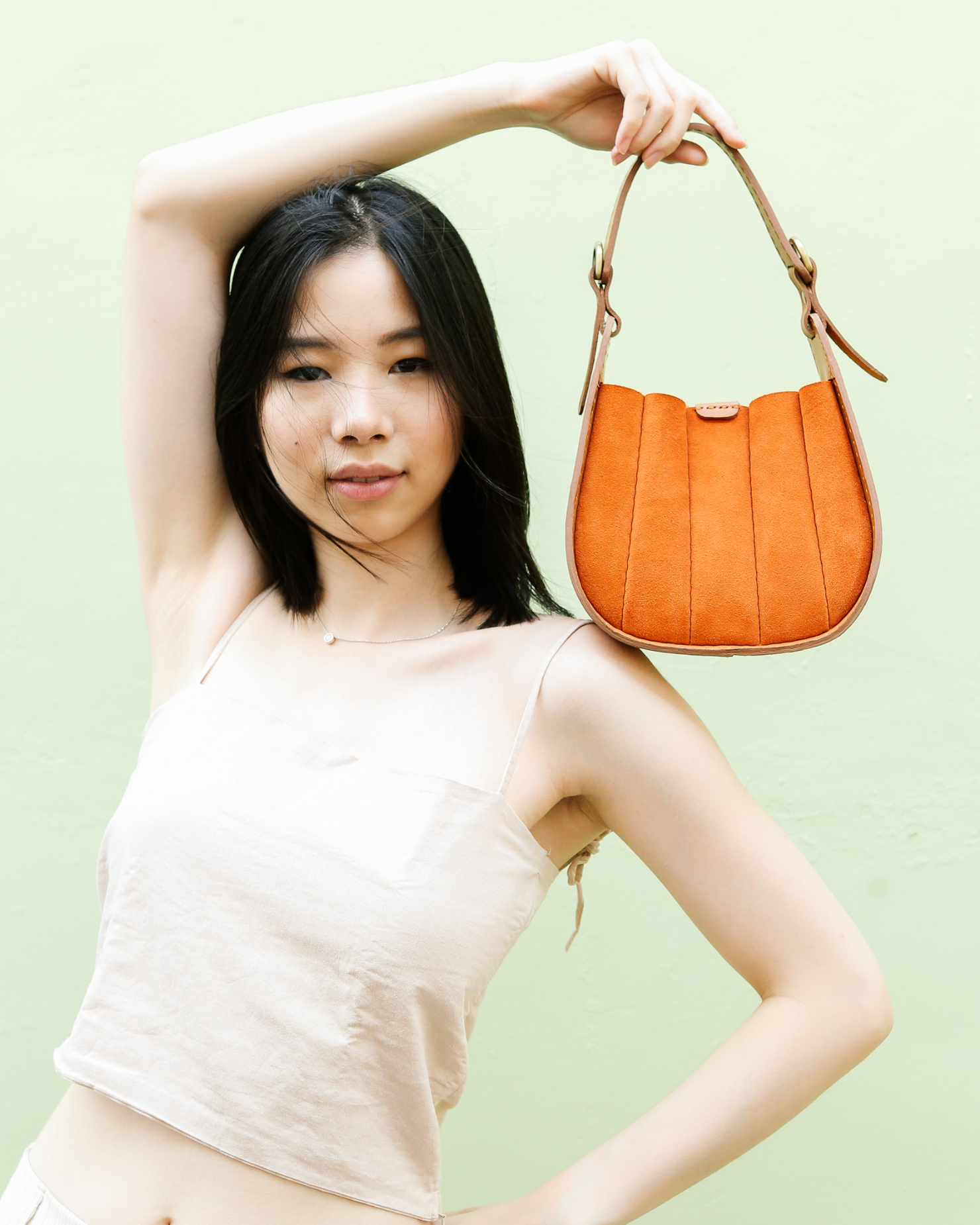 Pumpkin Mini Tan/Orange